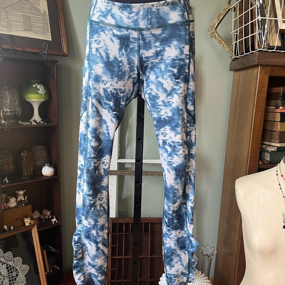 LULULEMON TIE DYE SPEED TIGHT III SIZE 4 - Picture 3 of 8